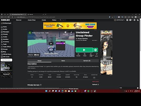 How to find and claim a roblox group for free
