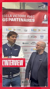 50 reactions | ️ La réaction du coach après cette superbe victoire face à Tours ! | Drakkars de Caen | Facebook