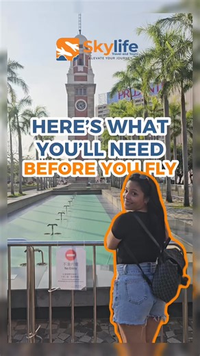 First time mo bang magtravel to Hong Kong? 🇭🇰 Save this video para sa requirements and tips na dapat alam mo before going! ✈️ #SkylifeTravelAndTours #HongKong #TravelTips #TravelHacks #TravelDealsPH | Skylife Travel and Tours