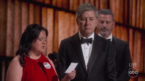Mother of Uvalde shooting victim speaks at Academy Awards