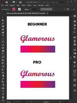 Adobe illustrator 2025 | Tips to apply Gradient Effect #shorts #pixhue