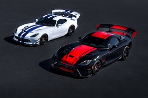 Dodge Viper Celebrates End of Production with Five Special Editions