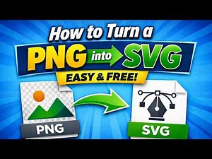 how to turn a png into a svg