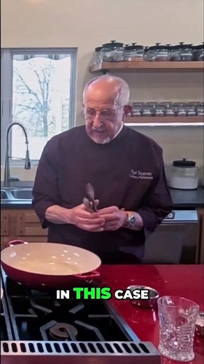 Cooking Tip: How to Safely Pour Wine While Cooking #shorts