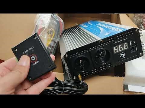 Test Convertisseur 12v/220vPur Sinus " GIANDEL "CAMPING CAR/FOURGON AMÉNAGÉ/AUTONOMIE