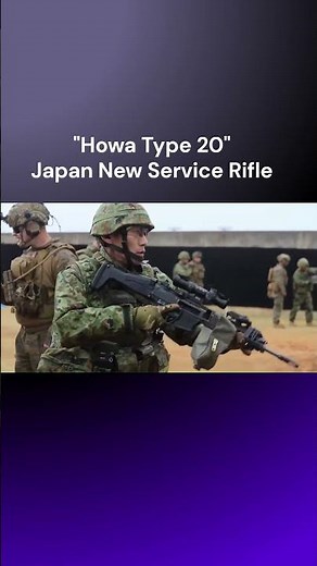 "Howa Type 20": Japan's New Assault Rifle