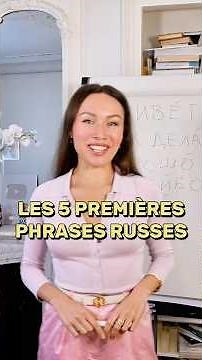 Your first 5 Russian phrases 🇷🇺 #learn #russian #vocabulary