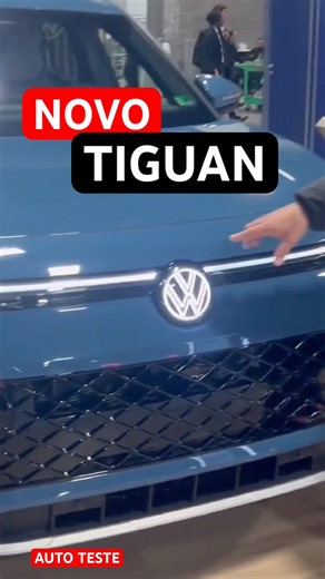 The new VW Tiguan arrives in Brazil with only 5 seats. @AUTOTESTE