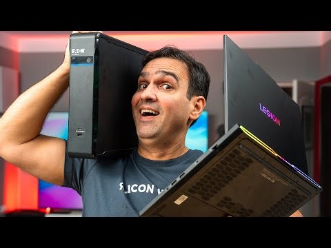 Cel mai NOU procesor AMD, pe cel mai PUTERNIC laptop EVER! Și cum pui BATERIE... la PC!