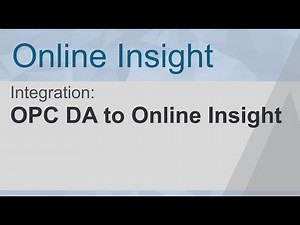 AVEVA - Wonderare Online - OPC DA to WWO