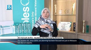 #BernamaNews : Local oxygenated mineral water brand Bubbles O2 Sdn Bhd is planning to expand into the Middle East and North Africa region as well as the ASEAN market, with both identified as having significant gaps in halal product offerings. #digitalbernamatv #bubbles02 #mena #asean | Bernama TV