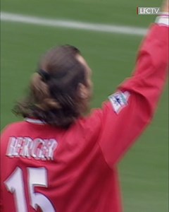 1.1M views · 7.8K reactions | A hat-trick for Patrik! ⭐️ Enjoy a look back at a classic clash against Sunday's opponents ⏪ | Liverpool FC | Facebook