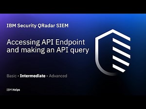 QRadar:Accessing API Endpoint and making an API query