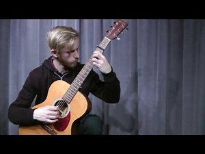 Adam Bjoraker plays “The Water Is Wide,” traditional, arr. Ed Gerhard
