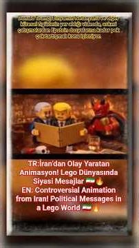 TR: İran’dan Olay Yaratan Animasyon! Lego Dünyasında Siyasi Mesajlar 🇮🇷 Controversial Animation Iran