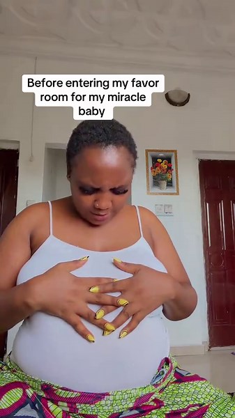 Before entering my favor room for my miracle baby #viral #trendingvideo