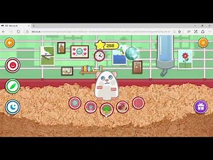 Cbeebies My Pet and Me Hamster Cat Pet Game