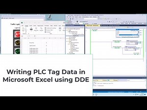 Writing PLC Tag Data in Microsoft Excel using DDE
