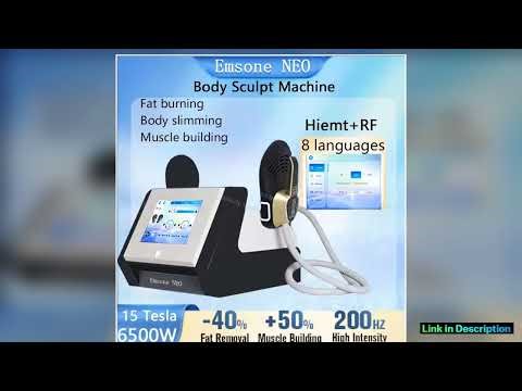 2025 Nova Upgrade 6500W EMS RF Body Sculpting Machine Emsone NEO Professional Hiemt Body Contouring