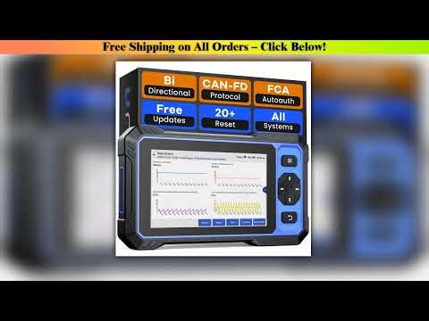 MUCAR 682 AI Assisted OBD2 Diagnostic Tool OE-level Full System Diagnosis 20 Resets Bi-directional
