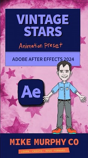 Vintage Stars in After Effects