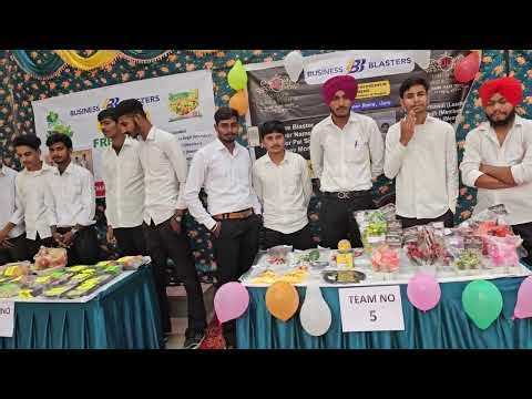 Business blaster program of students of 11th class