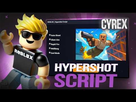 HYPERSHOT SCRIPT - NO KEY! | (HITBOX EXPANDER, AIMBOT, NO COOLDOWN, ESP & MORE