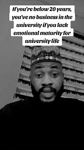 Emotional Maturity for University Life Under 20