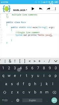 comments in java program in android | java comments in android | CoolManCode