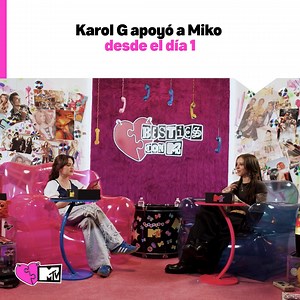 La Bichota apoyó a Young Miko desde el día 1 y por eso amo a este duo 🌸🌟 Mira el episodio completo de Besties con MTV ft YOUNG MIKO solo en el canal de YouTube de MTVLA y Spotify! 💅 #BestiesConMTV | MTVLA