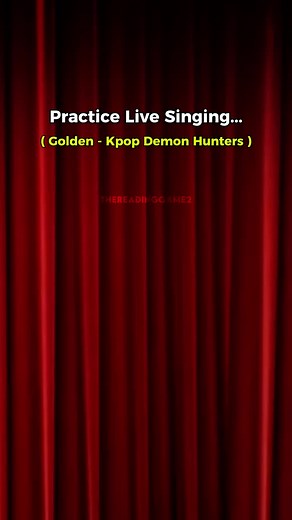 Let's see if you can sing this 🎤 . . #golden #kpopdemonhunters #singingpractice #singingchallenge #karaoke