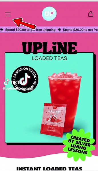 Upline Loaded Teas on TikTok