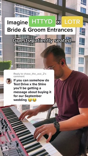 Epic Wedding Piano Mashup: HTTYD x LOTR