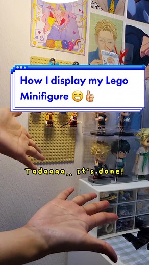 Organizing Lego Minifigures with Baseplate Holders | Lego Display Ideas