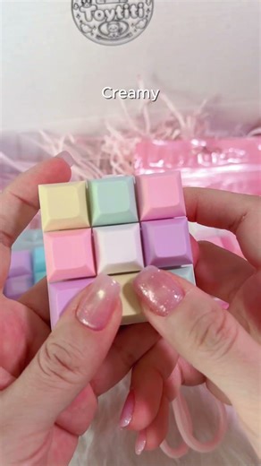 Packing order for fidget clickers with 4 different sounds. #keyboard #desksetup #fidgettoys