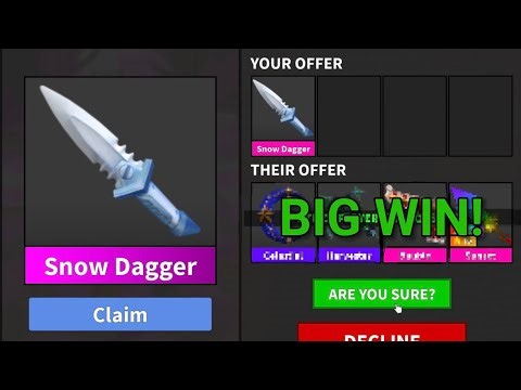WHAT DO PEOPLE OFFER FOR SNOW DAGGER!?