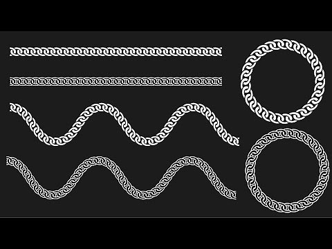 How To Create Vector Chains Design in Adobe Illustrator