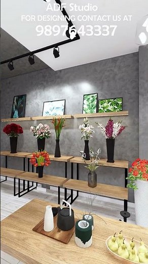 Flower Shop Design | Gift Shop Interior Design ideas #shopinteriordesign