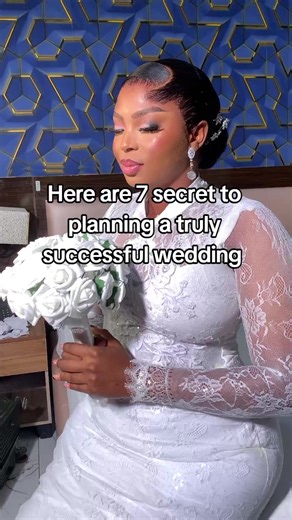 Here are 7 secrets to planning a truly successful wedding—the kind that feels joyful and unforgettable 💍✨ 1. Start with a clear vision Before picking vendors or colors, agree on the vibe: elegant, traditional, modern, intimate, big party, etc. A clear vision keeps every decision aligned. 2. Set a realistic budget (and track it) Decide what matters most to you—venue, food, outfit, photography—and spend more there. 3. Always keep a small buffer for surprises. 4. Choose the right date & venue earl