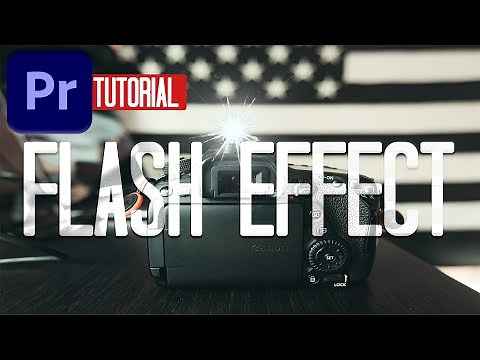 Quick and Easy Camera Flash Effect in Adobe Premiere Pro (Tutorial)