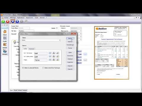 BatiFree Devis : Logiciel de devis / factures pour le Bâtiment