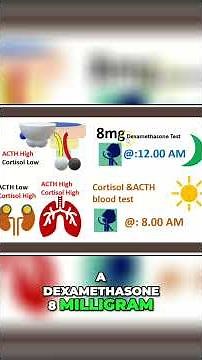 Cushing's Syndrome: Diagnosis & Testing Explained Simply #shorts