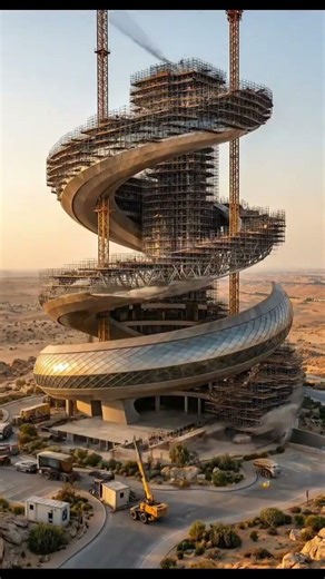 Building a Giant Snake-Shaped Tower in the Middle of Nowhere | From Ground to Snake Tower