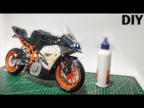Making a Realistic Ktm Bike Paper"😱