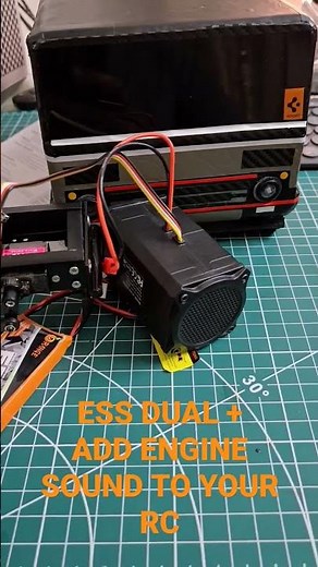 ESS Dual Plus RC Engine Sound Simulator Overview#RCEngine #ESSDualPlus #RCMods #RCCars #RCHobby