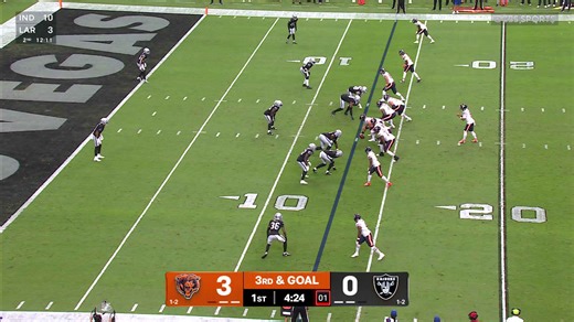 Can't-Miss Play: Maxx Crosby tips Caleb Williams' pass to himself for epic INT