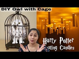 How to Make A Harry Potter Birthday Party || Handmade Birthday Decoration ideas || DIY Owl cage