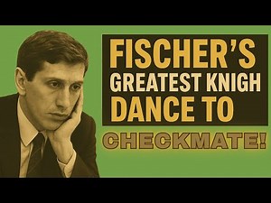 Fischer's INSANE Pawn Sacrifice EXPLODES into a Crushing Sicilian Win! 😱 | US Junior Open 1957
