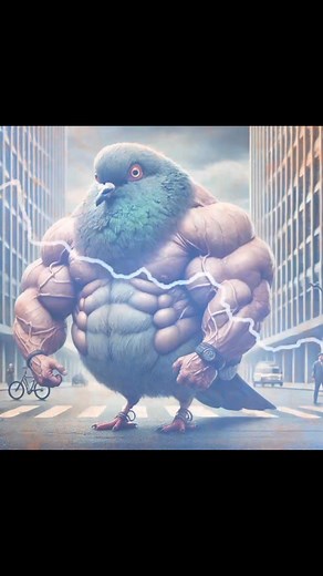 Mus_musculus on Instagram: "Piccione muscolare 🐦🐦‍⬛💪🏻 #reels #instafunny #funnyvideos#meme#humor #risas #comedy #viral #trending #dailymemes #random #italyai #ai #fyp #shitposting #foryou #italy #brainrot #italybrainrot"
