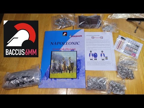 Napoleonic Baccus 6mm Miniature Unboxing - Prussian v. French Starter Set